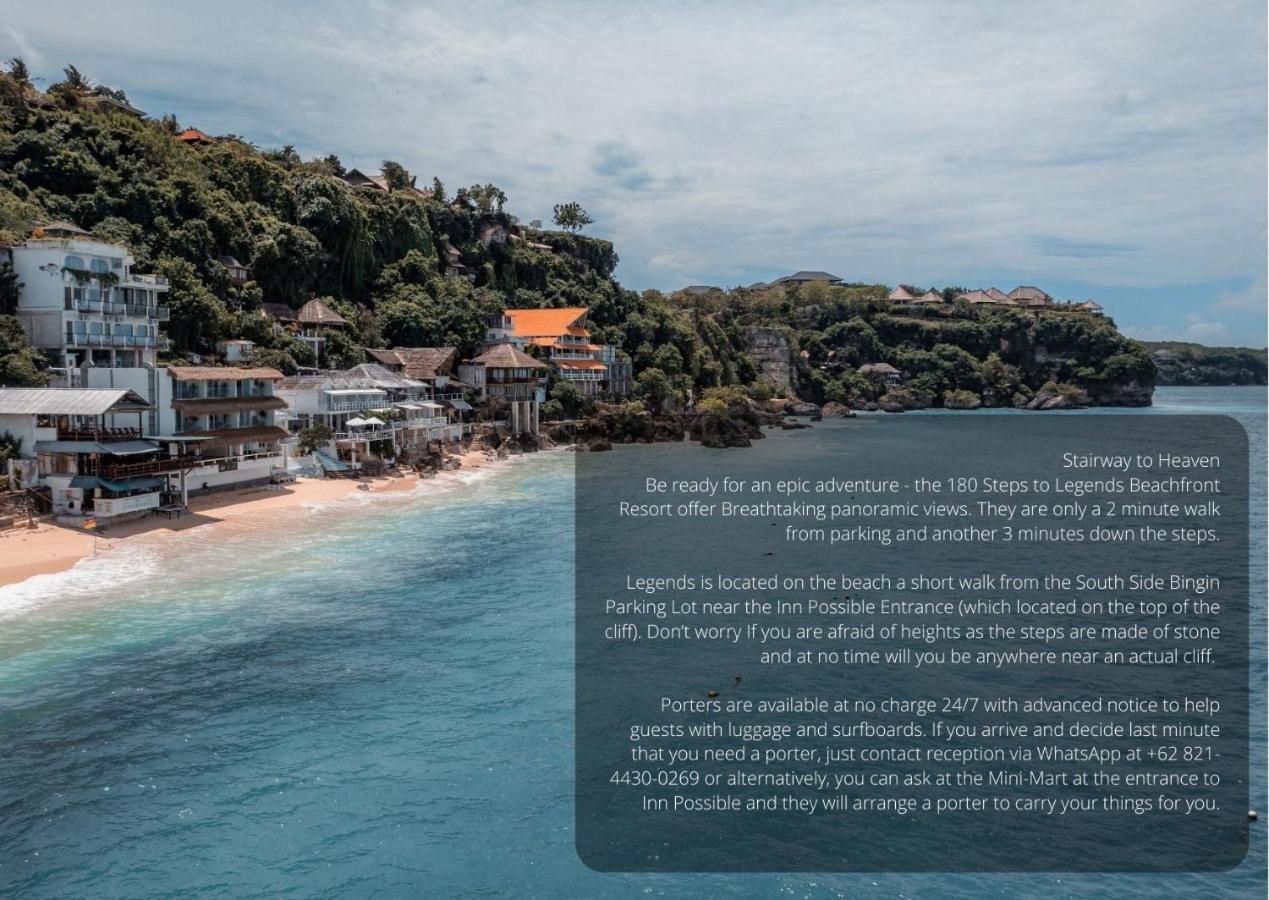 Legends Beachfront Resort Uluwatu Extérieur photo